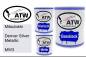 Preview: Mitsubishi, Denver Silver Metallic, MW3: 1L Lackdose + 1L Klarlack + 500ml Härter - Set, von ATW Autoteile West.